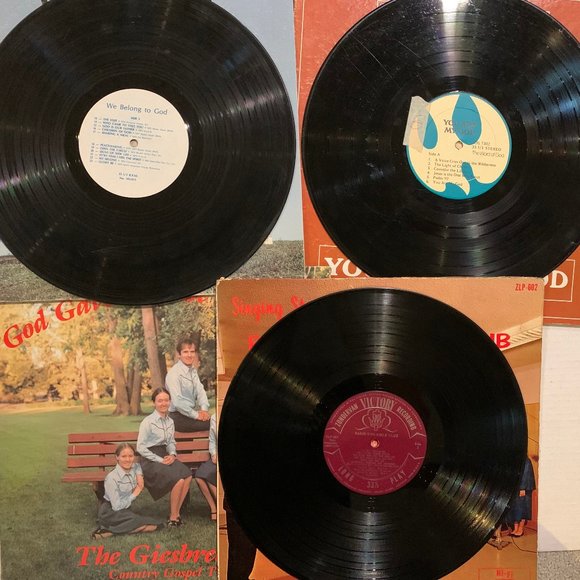 4 Christian Religious Vinyl LP Records - Picture 4 of 4